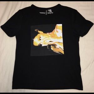 Black Ariana Grande H&M T-Shirt
